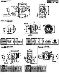 Цилиндрический редуктор, трёхступенчатый 853С