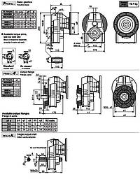 Flachgetriebe FA41