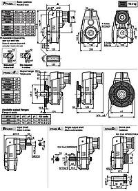 Flachgetriebe FA52