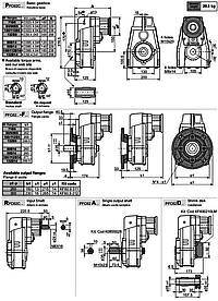 Flachgetriebe FC62