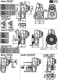 Flachgetriebe FC83