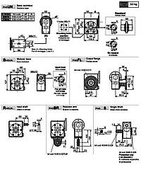 Schneckengetriebe aus Edelstahl I45