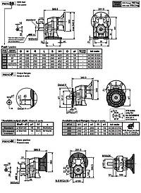 Stirnradgetriebe, 1-stufig 901C