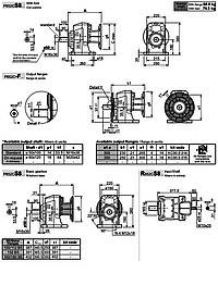 Stirnradgetriebe, 2-stufig 852С