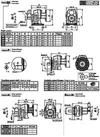 Stirnradgetriebe, 2-stufig 902С