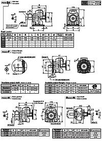 Stirnradgetriebe, 3-stufig 503С