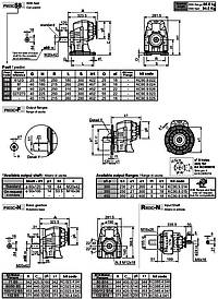 Stirnradgetriebe, 3-stufig 903С